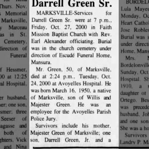 Darrell Green Sr.
